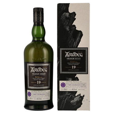 Ardbeg, Traigh Bhan, Islay Single Malt Scotch Whisky, 19 Years Old, Batch 5, 46,2 % Vol., 700 ml Geschenkpackung