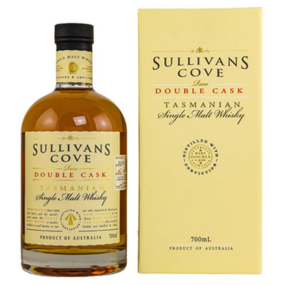 Sullivans Cove, Tasmanian Single Malt Whisky, Rare Double Cask, 2013/2020, 7 y.o., 46,9 % Vol., 0,7 l Geschenkpackung