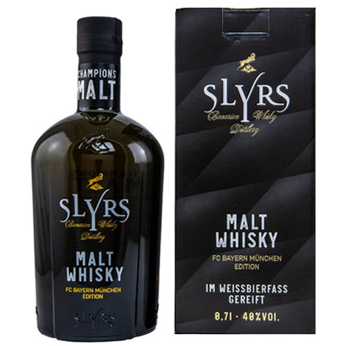 Slyrs, Bavarian Malt Whisky, FC Bayern München Edition, 40 % Vol., 700 ml Geschenkpackung