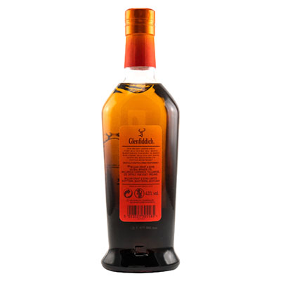 Glenfiddich, Single Malt Scotch Whisky, Fire & Cane, 43 % Vol., 700 ml Flasche
