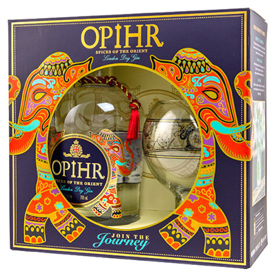 Opihr, Oriental Spiced Gin, 42,5 % Vol., 700 ml Geschenkpackung
