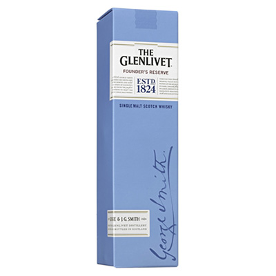 The Glenlivet, Founder’s Reserve, Single Malt Scotch Whisky, 40 % Vol.