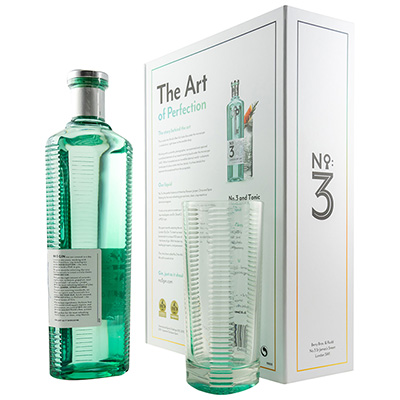 No. 3, London Dry Gin, 46 % Vol., 700 ml Geschenkpackung