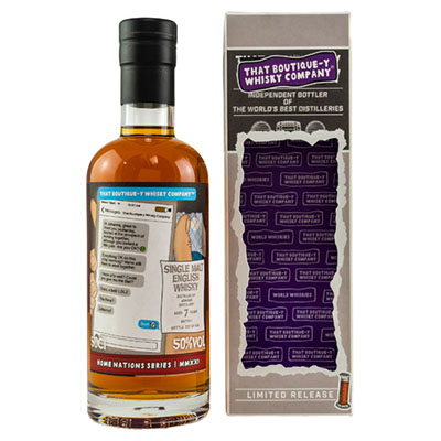 That Boutique-Y Whisky Company, Adnams, Single Malt English Whisky, Batch # 1, Aged 7 Years, 50 % Vol., 500 ml Geschenkpackung