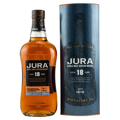 Jura, Single Malt Scotch Whisky, 18 Jahre, 44 % Vol.