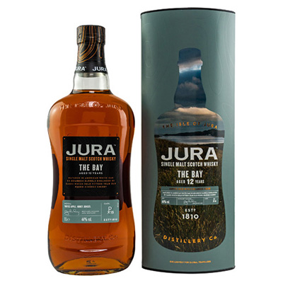 Jura, Single Malt Scotch Whisky, The Bay, 12 Jahre, 44 % Vol., 0,7 l Geschenkpackung