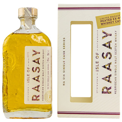 Isle of Raasay, Hebridean Single Malt Scotch Whisky, Single Cask #18/624, Peated Rye, 62 % Vol., 700 ml Geschenkpackung