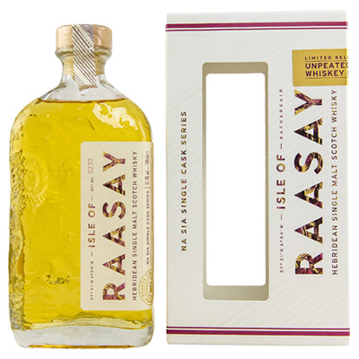 Isle of Raasay, Hebridean Single Malt Scotch Whisky, Single Cask #19/242, Rye, 61,6 % Vol., 700 ml Geschenkpackung