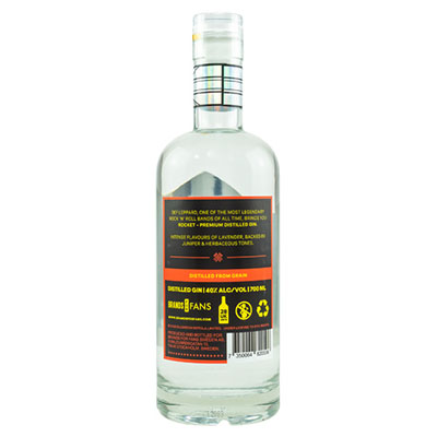 Def Leppard, Premium Distilled Gin, Rocket, 40 % Vol., 700 ml Flasche