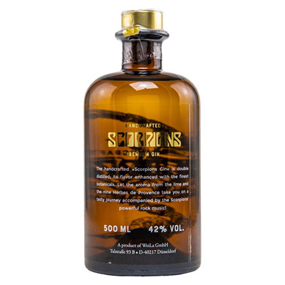 Scorpions, Premium Gin, 42 % Vol., 500 ml Flasche