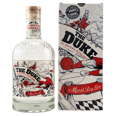 The Duke, FC Bayern München Edition, Dry Gin, 42 % Vol., 700 ml Geschenkpackung