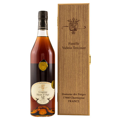 Vallein Tercinier, Hors d'Age, Cognac, 42 % Vol., 700 ml Holzbox