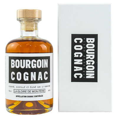 Bourgoin Cognac, La Gloire de mon Père, 43 % Vol., 350 ml Geschenkpackung