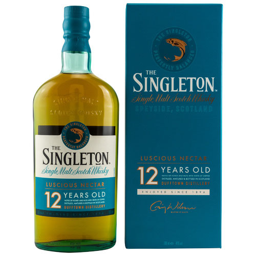 The Singleton of Dufftown, Single Malt Scotch Whisky, 12 Years, Luscious Nectar, 40 % Vol.