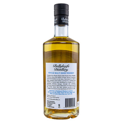 Ballykeefe, Single Malt Irish Whiskey, 46 % Vol., 700 ml Flasche