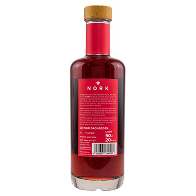 Nork, Himbeer-Rosmarin-Likör, 20 % Vol., 500 ml Flasche
