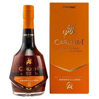 Carlos I, Brandy, Primero Amontillado, 40,3 % Vol., 700 ml Geschenkpackung