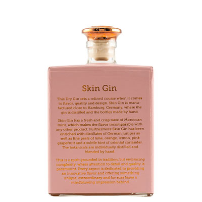Skin Gin, Ladies Edition, Rosa, 42 % Vol., 500 ml Flasche