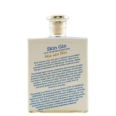 Skin Gin, München Edition, 42 % Vol., 500 ml Flasche