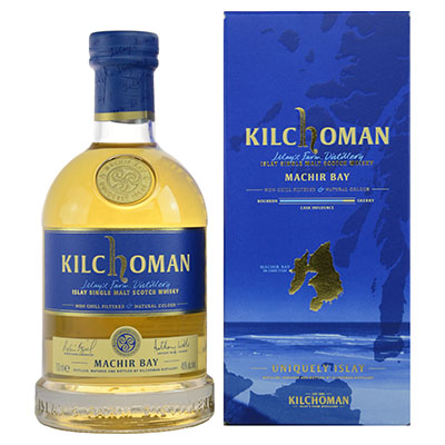Kilchoman, Islay Single Malt Scotch Whisky, Machir Bay, 46 % Vol., 700 ml Geschenkpackung