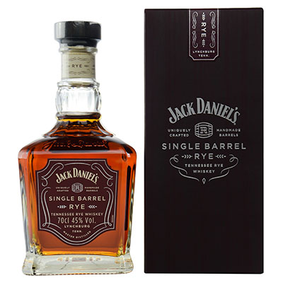 Jack Daniel’s, Single Barrel, Rye, Tennessee Rye Whiskey, 45 % Vol., 700 ml Geschenkpackung