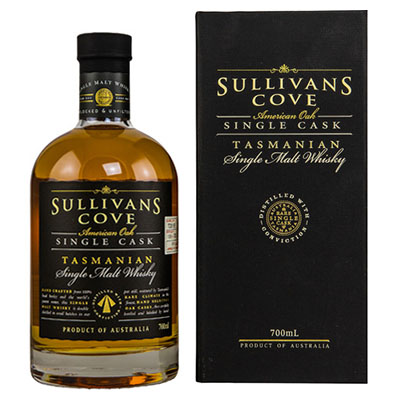 Sullivans Cove, Tasmanian Single Malt Whisky, American Oak Single Cask, 2006/2020, 13 y.o., 47,5 % Vol., 0,7 l Geschenkpackung