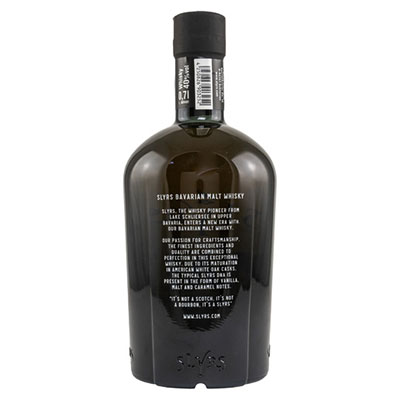 Slyrs, Bavarian Malt Whisky, 40 % Vol., 700 ml Flasche