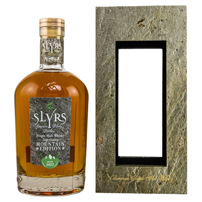 Slyrs, Bavarian Single Malt Whisky, Jägerkamp, Mountain Edition, 2023, 50,4 % Vol., 700 ml Geschenkpackung