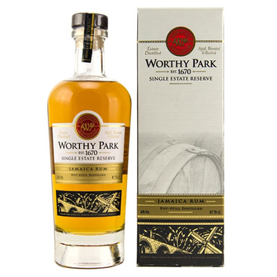 Worthy Park, Jamaica Rum, Single Estate Reserve, 45 % Vol., 700 ml Geschenkpackung