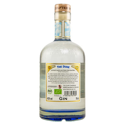The Duke, Bio, Sommer Gin, 42 % Vol., 700 ml Flasche