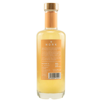 Nork, Zitrone-Ingwer-Likör, 20 % Vol., 500 ml Flasche