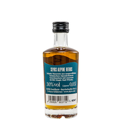 Slyrs, Whisky-Liqueur, Alpine Herbs, 30 % Vol.