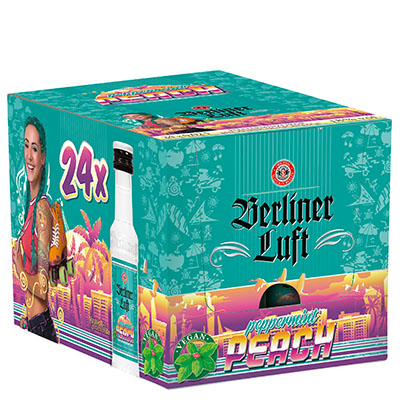 Berliner Luft, Peppermint Peach, 18 % Vol., 24 x 0,02 l Karton