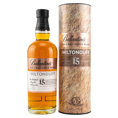Ballantine's, Single Malt Scotch Whisky, The Miltonduff, 15 Jahre, Series 002, 40 % Vol., 700 ml Tube