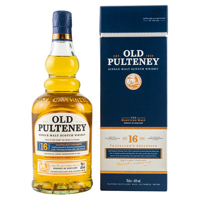Old Pulteney, Single Malt Scotch Whisky, 16 y.o., 46 % Vol., 700 ml Geschenkpackung