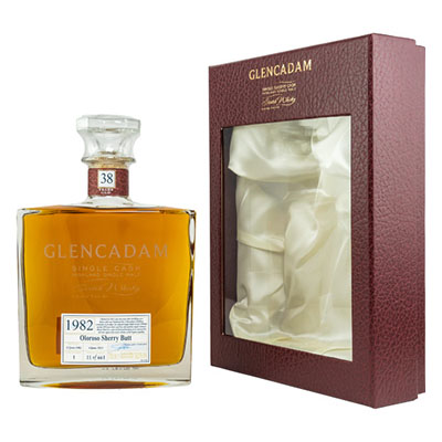 Glencadam, Highland Single Malt Scotch Whisky, Single Sherry Cask, 1982/2021, 38 Jahre, 50,1 % Vol., 700 ml Box