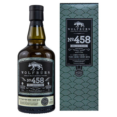 Wolfburn, Single Malt Scotch Whisky, No 458, 46 % Vol., 700 ml Geschenkpackung