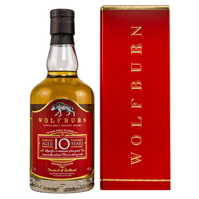 Wolfburn, Single Malt Scotch Whisky, 10 y.o., 46 % Vol., 700 ml Geschenkpackung