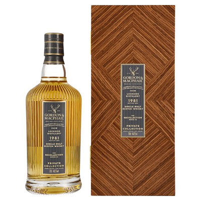 Gordon & MacPhail, Lochside, Single Malt Scotch Whisky, 1981/2023, Aged 41 Years, 46,7 % Vol., 700 ml Holzbox