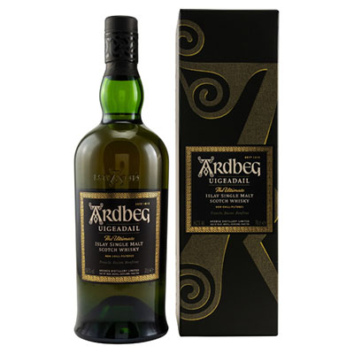 Ardbeg, Uigeadail, Islay Single Malt Scotch Whisky, 54,2 % Vol., 700 ml Geschenkpackung