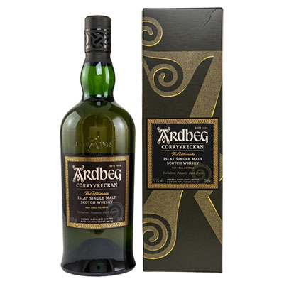 Ardbeg, Corryvvreckan, Islay Single Malt Scotch Whisky, 57,1 % Vol., 700 ml Geschenkpackung