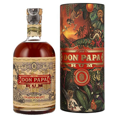 Don Papa, Rum, Aged 7 Years, 40 % Vol., 0,7 l Tube