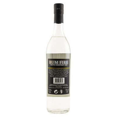 Hampden, Fire, White Overproof Pure Single Jamaican Rum, 63 % Vol., 700 ml Flasche
