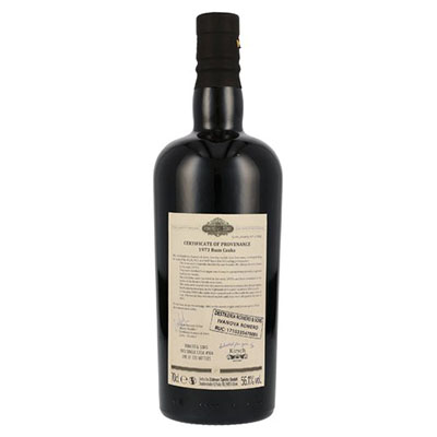 FRC, Romero & Sons, Ecuador Rum, 1973, Single Cask #104, 56,1 % Vol., 700 ml Flasche