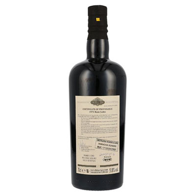 FRC, Romero & Sons, Ecuador Rum, 1973, Single Cask #22, 51,8 % Vol., 700 ml Flasche