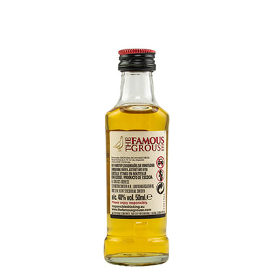 The Famous Grouse, Blended Scotch Whisky, 40 % Vol., 50 ml Flasche